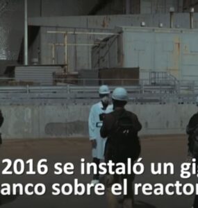 Captura de pantalla de un telediario