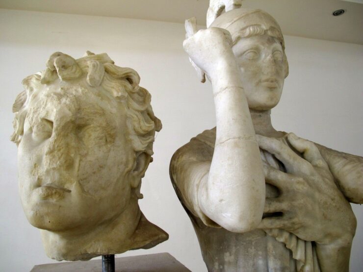Grupo del Rapto del Paladio, Estatuas de Sperlonga, conjunto.