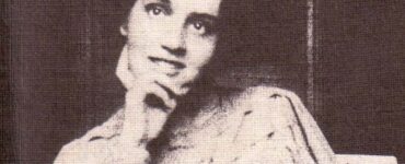 Foto blanco y negro retrato poetisa Sibilla Áleramo. Público Dominio