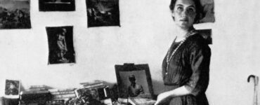 Foto Blanco y Negro Sibilla Aleramo en 1912 Público Dominio