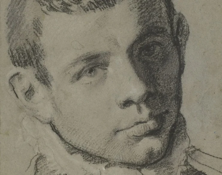 Retrato de hombre joven de Annibale Carracci, esplendido ejemplo de realismo barrocco que no recuerda a nuestro Juanillo el Oso
